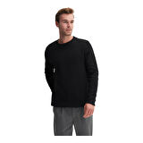 Selanik Örgü Pamuk Karışımlı Regular Fit Sweatshirt-53035