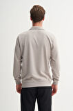 Cazador Regular Fit Dik Yaka Mevsimlik 3 İplik Sweatshirt-53470