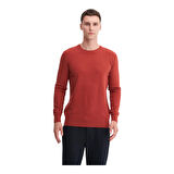 Slim Fit Soft Touch Basic Bisiklet Yaka Kazak-33155