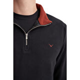 Erkek Slim Fit  Sweatshırt 56430