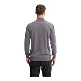 Slim Fit Pamuk Kumaş Basic Yarım Balıkçı Kazak