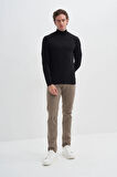 Cazador Slim Fit Viskon Karışımlı Premium Yarım Balıkçı Kazak-30310