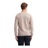 Premium Slim Fit Viskon Karışımlı Bisiklet Yaka Kazak-33220