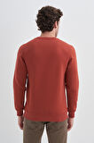 Caz 56150 Bıs.Yk. Sweat,Kıremıt,Xxl
