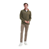 Yarım Balıkçı Yaka Kalın Polar Regular Fit Sweatshirt-56320