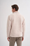 Cazador Shadow Regular Fit Kürklü Dik Yaka Sweat Hırka-50960