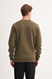 Cazador 53805 Erkek Bisiklet Yaka Sweatshirt