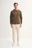 Cazador Slim Fit Mevsimlik 3 İplik Pamuk Karışımlı Sweatshirt-54185