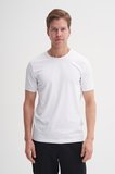 Cazador Erkek Beyaz Bisiklet Yaka T-shirt 46180