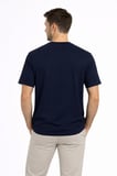 Cazador 44935 Lacivert Erkek Bisiklet Yaka Tshirt