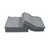 KLIN Clean Towel Çok Amaçlı Silme Ve Temizlik Bezi 10'lu Paket (Gri) - 40x40 CM