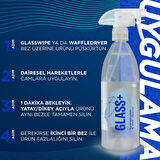 GYEON Q²M Glass+ Plus Araç Cam Yağmur Kaydırıcı Su İtici ve Temizleyici - 1000 ml -Hidrofobik Parlak