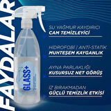 GYEON Q²M Glass+ Plus Araç Cam Yağmur Kaydırıcı Su İtici ve Temizleyici - 1000 ml -Hidrofobik Parlak