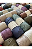1.5 Mm - 100 gr Polyester Makrome Ipi Koyu Gri 150 M Polyester Makrome Ip Supla Ip Ve Çanta Ipliği