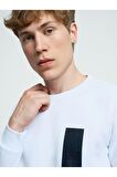 LF2034185 Loft Erkek Sweat WHITE