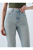 Loft Cosfort Straıght Carmen Vıntage Ice Blue Wash Kadın Jean Pantolon LF2038797