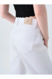 Loft Wıde Leg Helıos Whıte Wash Kadın Jean Pantolon LF2039976