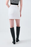 Loft Creon White W Kadın Etek Lf2039947