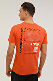 M-CG536 PULSAR T-SHIRT 2P Turuncu Erkek Kısa Kol T-Shirt