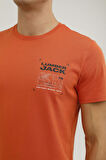 M-CG536 PULSAR T-SHIRT 2P Turuncu Erkek Kısa Kol T-Shirt