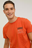M-CG536 PULSAR T-SHIRT 2P Turuncu Erkek Kısa Kol T-Shirt