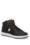 KORT PU HI  2PR Siyah Erkek High Sneaker