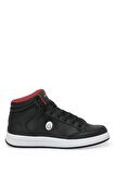 KORT PU HI  2PR Siyah Unisex High Sneaker