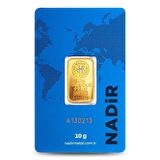 AgaKulche Nadir 10 Gram Altın (995) 24 Ayar Külçe Altın