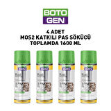 Botogen MoS2 Katkılı Pas Sökücü (4' lü) 400 ML 
