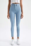 Super Skinny Jegging Fit Yüksek Bel Jean Pantolon Y7204AZ22HSNM39