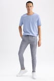 DeFacto Regular Fit Bisiklet Yaka Basic Düz Kısa Kollu %100 Pamuk Tişört M7666AZ23SPBE103