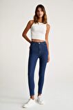 Super Skinny Fit Yüksek Bel Jean Pantolon