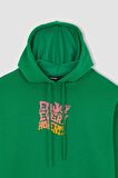 Coool Oversize Fit Kapüsonlu Sweatshirt
