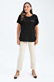 DeFacto Regular Fit Sim Detaylı Kısa Kollu Tişört K7701AZ23SPBK81