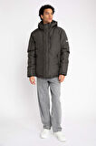 DeFacto Su İtici Regular Fit Kapüşonlu Mont U4206AZ23WNKH412