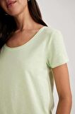 DeFacto Regular Fit Bisiklet Yaka Kısa Kollu %100 Pamuk Basic Düz Tişört K1508AZ23SMGN335