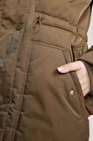 DeFacto Su Geçirmez Relax Fit Kapüşonlu Suni Kürklü Mont Parka A4074AX23WNKH6