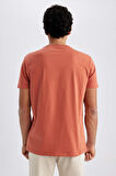 DeFacto Slim Fit Bisiklet Yaka Baskılı Pamuklu Tişört Z3086AZ23SPBR341
