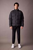 DeFactoFit Su İtici Oversize Fit Şişme Mont Y7376AZ23WNBK27