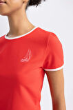 DeFactoFit Cropped Fit Bisiklet Yaka Sporcu Kısa Kollu Tişört A7034AX23HSRD227