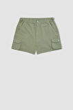 DeFacto Coool Regular Fit Normal Bel Gabardin %100 Pamuk Şort A3688AX23SMGN497