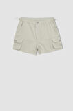 DeFacto Coool Regular Fit Normal Bel Gabardin %100 Pamuk Şort A3688AX23SMGR492