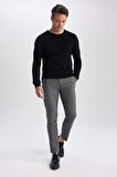 DeFacto Slim Fit Bisiklet Yaka Kazak X7392AZ23AUBK27