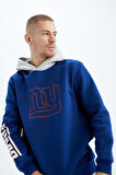 Defacto Fit NFL New York Giants Regular Fit Kapüşonlu Sporcu Sweatshirt Y3618AZ22AUBE89