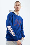 Defacto Fit NFL New York Giants Regular Fit Kapüşonlu Sporcu Sweatshirt Y3618AZ22AUBE89