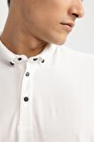 DeFacto Slim Fit Dar Kesim Kısa Kollu Basic Düz Polo Tişört T5259AZ23SPWT32