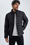 DeFacto Slim Fit Dik Yaka Şişme Mont A1312AX23WNBK27