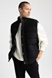 DeFacto Regular Fit Dik Yaka Cepli Şişme Yelek W8305AZ23SPBK81