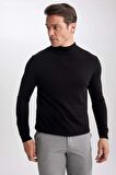 DeFacto Slim Fit Balıkçı Yaka Kazak R1127AZ23WNBK27