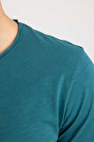 Slim Fit Bisiklet Yaka Basic Tisört